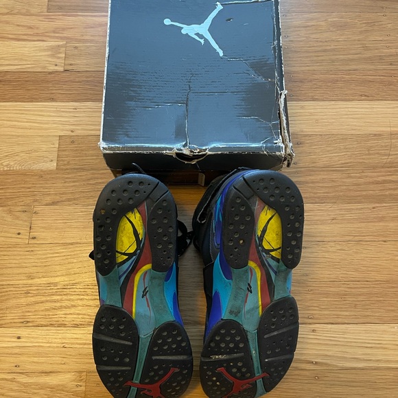 Nike Air Jordan 8 Aqua 2007 - Picture 5 of 7